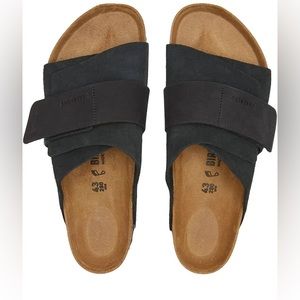 Birkenstock Kyoto Black Nubuck/Suede leather Regular/Wide size 9-9.5 Women’s